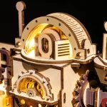 Дървен 3D пъзел Robotime - Лабиринт за топчета - Шоколадова фабрика, 420 части - Image 6