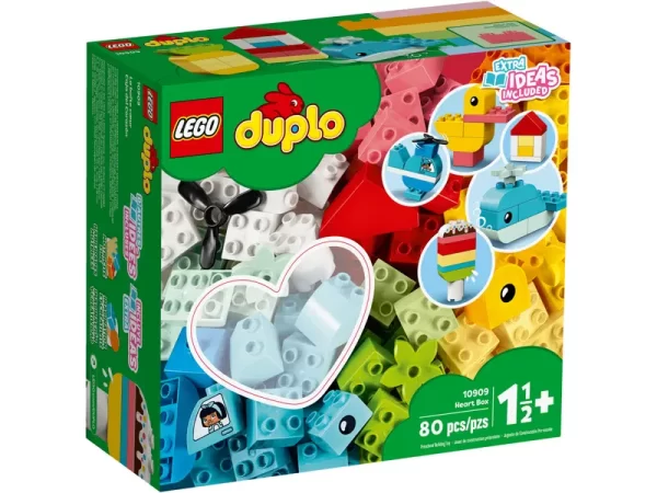 Kонструктор Lego Duplo 10909 - Кутия с форма на сърце - Image 1