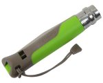 Туристически сгъваем нож Opinel - Outdoor №8, острие 8,5 см, зелено - Image 4