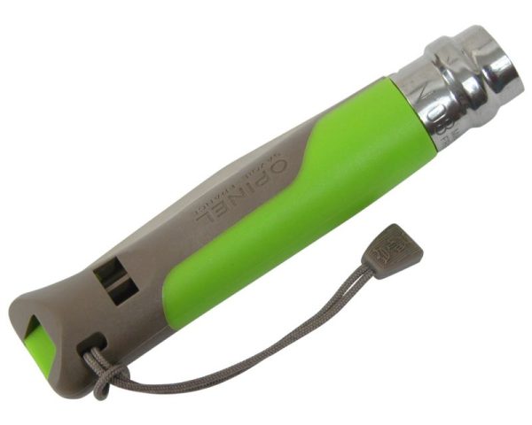 Туристически сгъваем нож Opinel - Outdoor №8, острие 8,5 см, зелено - Image 4