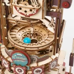 Дървен 3D пъзел Robotime - Лабиринт за топчета - Шоколадова фабрика, 420 части - Image 2