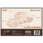 Дървен 3D пъзел Robotime - Камион, 286 части - Image 5