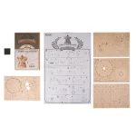 Дървен 3D пъзел Robotime - Въртележка (TG404), 174 части - Image 4