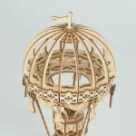 Дървен 3D пъзел Robotime - Балон с горещ въздух, 140 части - Image 5