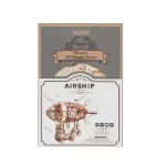 Дървен 3D пъзел Robotime - Дирижабъл, 176 части - Image 2