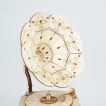 Дървен 3D пъзел Robotime - Грамофон, 122 части - Image 2