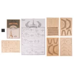 Дървен 3D пъзел Robotime - Айфеловата кула - Image 5