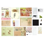 3D пъзел Robotime - Falling Sakura, 240 части, Booknook - Image 7