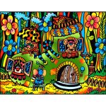 Платно за оцветяване ColorVelvet - Мишлета, 47х35см
