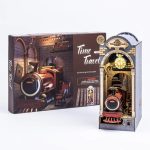 3D Пъзел Robotime - Пътешествие във времето, 258 части, Booknook - Image 5