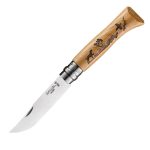 Сгъваем нож Opinel - Animalia №8, острие 8,5 см, Куче - Image 2