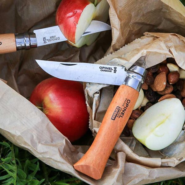 Сгъваем нож Opinel - Carbone №10, острие 10 см - Image 1