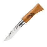 Сгъваем нож Opinel - Carbone №2, острие 3,5 см