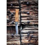 Сгъваем нож Opinel - Carbone №4, острие 5 см - Image 2