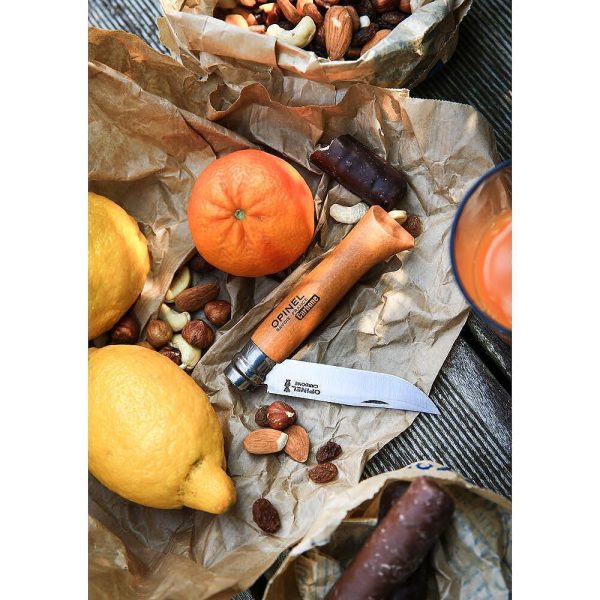 Сгъваем нож Opinel - Carbone №5, острие 6 см - Image 1