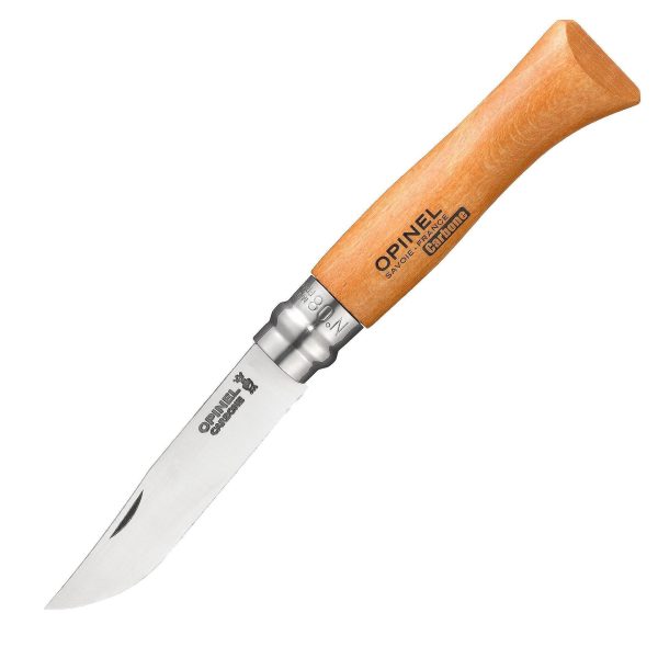 Сгъваем нож Opinel - Carbone №8, острие 8,5 см - Image 4