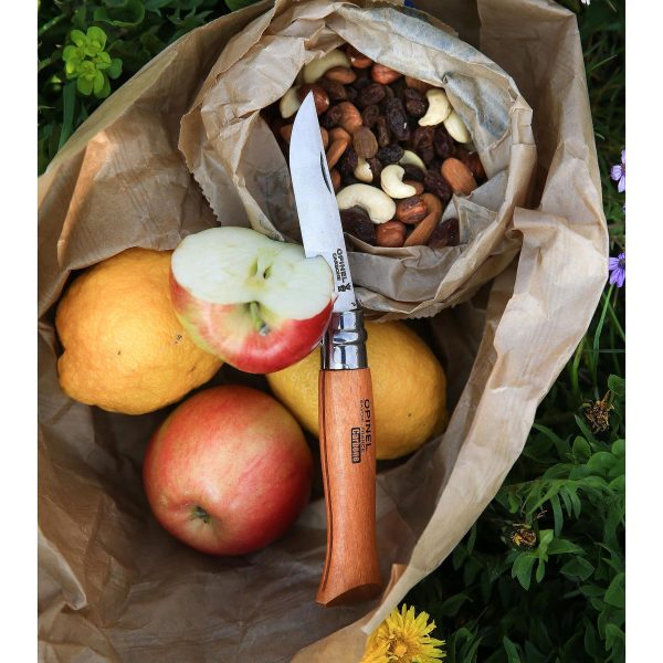 Сгъваем нож Opinel - Carbone №7, острие 8 см - Image 1