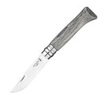 Сгъваем нож Opinel - Ламинирана сива бреза №8, острие 8,5 см - Image 2