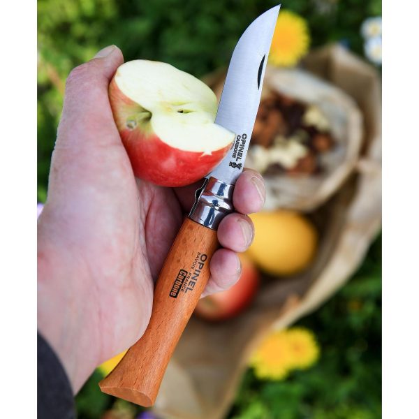 Сгъваем нож Opinel - Carbone №9, острие 9 см - Image 3