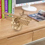 Дървен 3D пъзел Robotime - Самолет, 145 части - Image 3