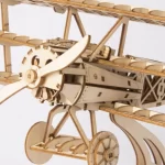 Дървен 3D пъзел Robotime - Самолет, 145 части - Image 4