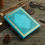 Тефтер Victoria's Journals А5 - Old Book, твърда корица, тюркоаз