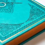 Тефтер Victoria's Journals В6 - Old Book, твърда корица, тюркоаз - Image 2
