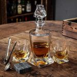 Декантер Mikamax - Twisted decanter set + базалтови охладители и дървена кутия - Image 3