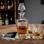 Декантер Mikamax - Twisted decanter set + базалтови охладители и дървена кутия - Image 2