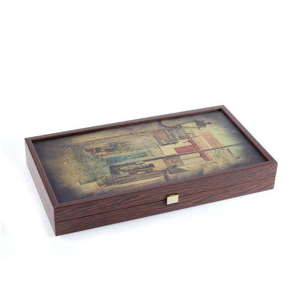 Табла за игра Manopoulos - "Атинска улица", 40х38 см - Image 1