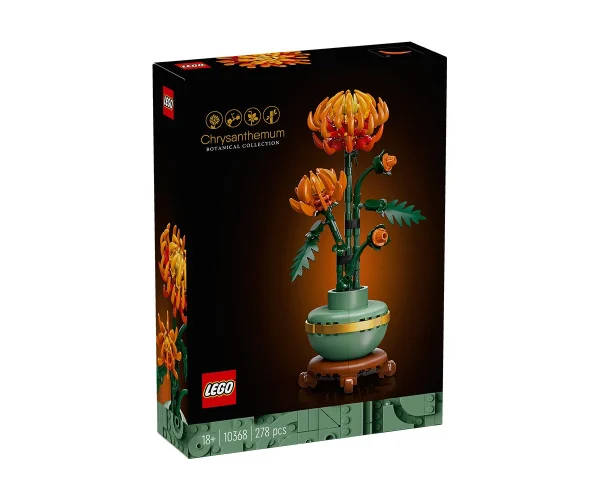 "Конструктор LEGO® Icons 10368 - Хризантема"
