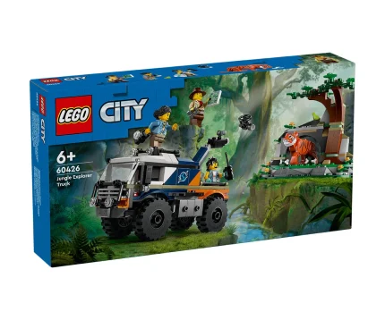 "Конструктор LEGO® City 60426 - Изследовател в джунглата"