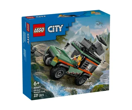 "Конструктор LEGO® City 60447 - Oфроуд планински камион"