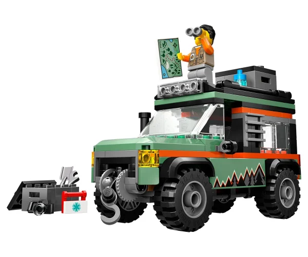 Конструктор LEGO® City 60447 - Oфроуд планински камион - Image 4