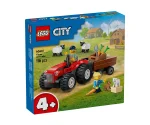 "Конструктор LEGO® City 60461 - Фермерски трактор с ремарке и овца"