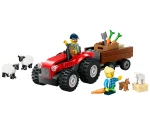 Конструктор LEGO® City 60461 - Фермерски трактор с ремарке и овца - Image 5