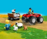 Конструктор LEGO® City 60461 - Фермерски трактор с ремарке и овца - Image 2