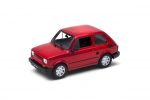 Метална количка Welly - Fiat 126, мащаб 1:21