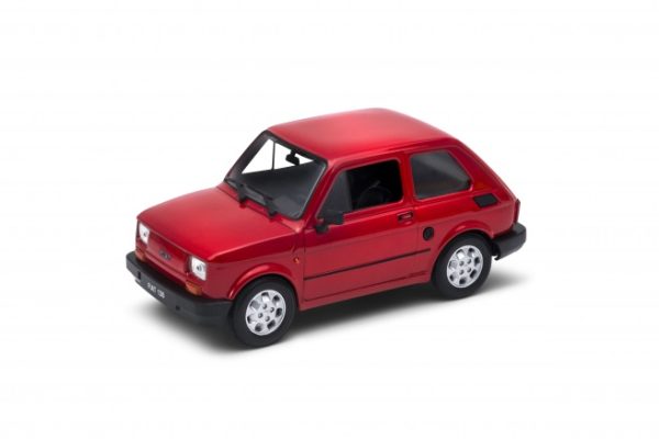 Метална количка Welly - Fiat 126, мащаб 1:21 - Image 1