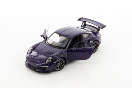 Метална количка Welly - Porsche 911 GT3 RS 126, мащаб 1:24