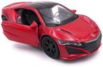 Метална количка Welly - 2017 Honda NSX 1:34