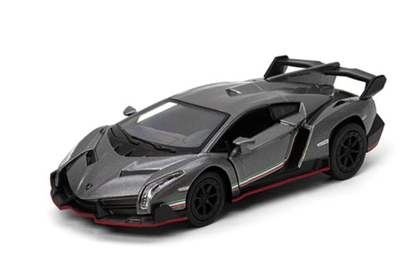 Метална количка Kinsmart - Lamborghini Veneno, мащаб 1:34 - Image 1