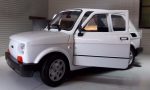Метална количка Welly - Fiat 126, мащаб 1:21 - Image 2
