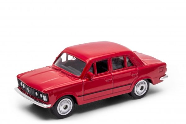 Метална количка Welly - Fiat 125P 1:34 - Image 1
