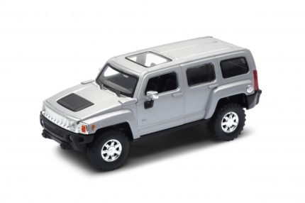 Метална количка Welly - Hummer H3 SUV, мащаб 1:32