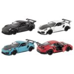 Метална количка Welly - Porsche GT2 RS, мащаб 1:34 - Image 3