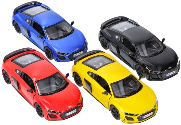 Метална количка Kinsmart - Audi R8 Coupe, мащаб 1:34 - Image 2