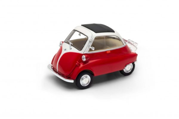 Метална количка Welly - BMW Isetta, мащаб 1:24 - Image 1