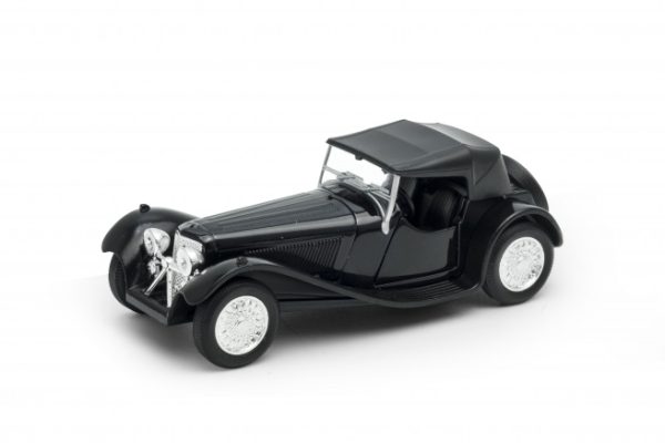 Метална количка Welly - Jaguar SS 100, мащаб 1:34 - Image 1