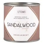 Ароматна свещ I/TEMS - Сандалово дърво (Sandalwood)